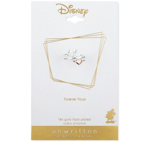 Disney Forever Yours Mickey Mouse Ring Jewelry - Picture 2 of 3